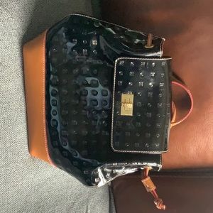 Arcadia Patent Leather backpack